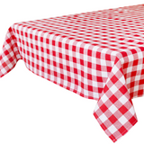 Gingham Fabric Tablecloth