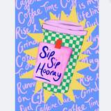 Sip Sip Hooray - Eleanor Bowmer Card