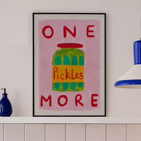Abbie Franks - One More Pickle Framed Print