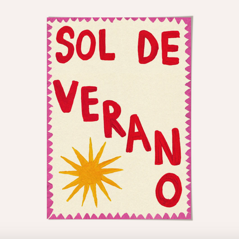 Abbie Franks - Sol de Verano Framed Print