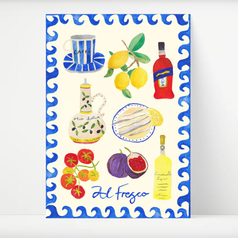 Abbie Franks - Alfresco Framed Print