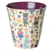 Melamine Cup - Nathalie Lété Print - Bordeaux