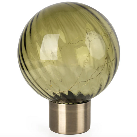 LED Glass Ball Lamp - Green