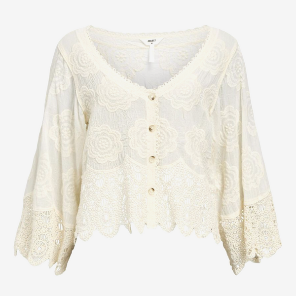 Object Lotte Lace Top