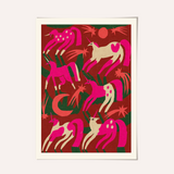 Enikő Eged - Unicorn Party Framed Print