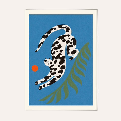 Enikő Eged - Leopard II Framed Print