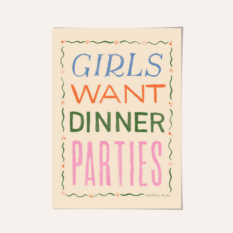 Phthalo Ruth - Dinner Parties Framed Print