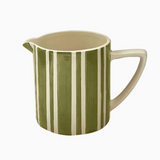 Small Striped Pitcher Khaki