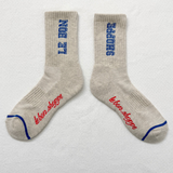 Le Bon Shoppe Preppy Socks - Ice/Blue