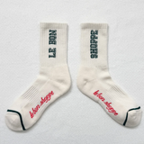 Le Bon Shoppe Preppy Socks - Canvas/Green