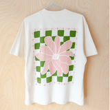 TBCo Cotton T-Shirt - Ecru Flora