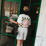 TBCo Cotton T-Shirt - Ecru Flora