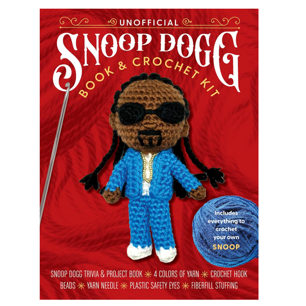 Unofficial Snoop Dogg Book and Crochet Kit