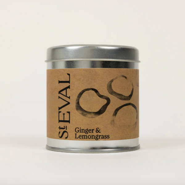St. Eval Candle Tin - Ginger & Lemongrass