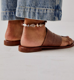 Free People Abilene Toe Loop Sandal - Luggage