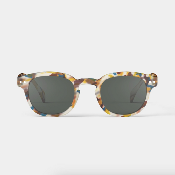 Izipizi Sunglasses - Blue Tortoise Grey Lens #C