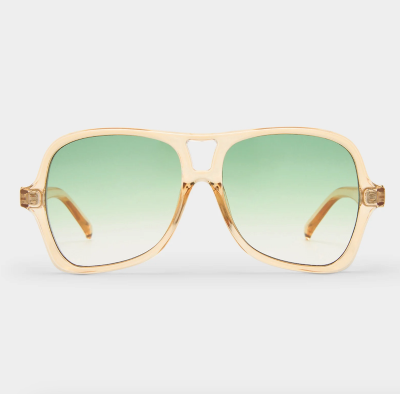 Le Specs Fortune Teller Sunglasses - Sand