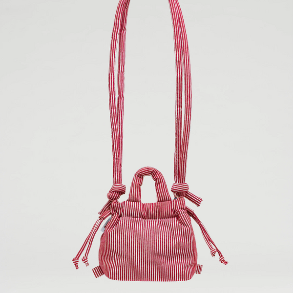 Olend - Micro Ona Soft Bag Cotton Red Stripe