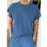 Le Bon Shoppe Jeanne Tee - Ocean