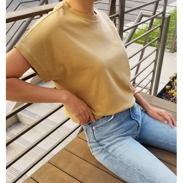 Le Bon Shoppe Ease Tee - Butterscotch