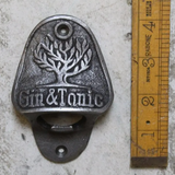 Gin & Tonic Wall Mounted Bottle Opener
