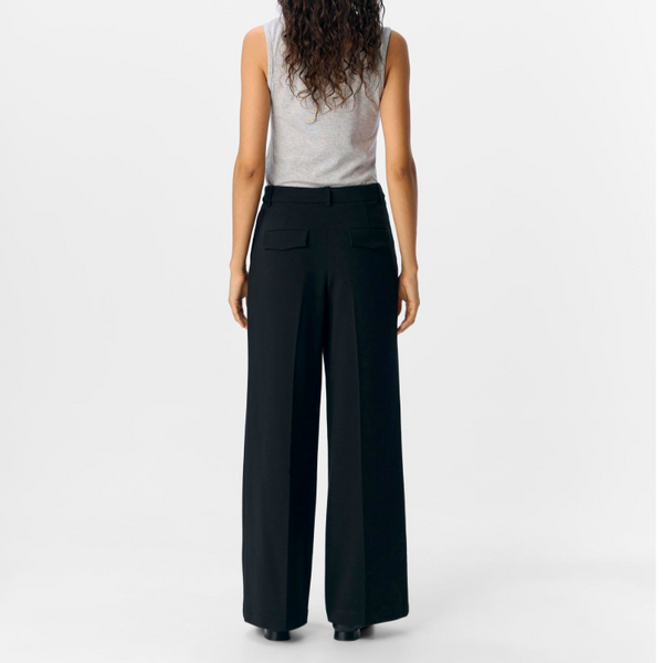 Object Wide Pant Ivy Noos - Black
