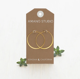 Amano Studio 1.5" Classic Hoop Earrings