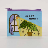 Blue Q 'Plant Money' Coin Purse