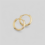 Consortium Simple Hoop Earring - Gold/Silver