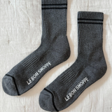 Le Bon Shoppe Boyfriend Socks - Charcoal