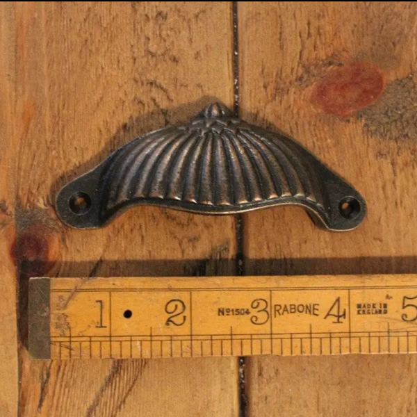 Ridged Sunrise Cup Handle