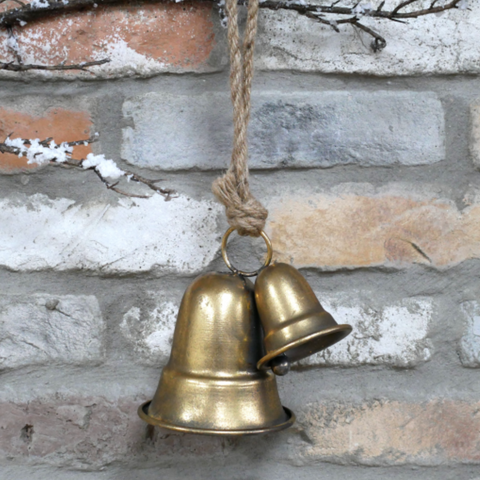 Hanging Gold Bells