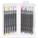 Legami Set of 12 Brush Markers - Pastel