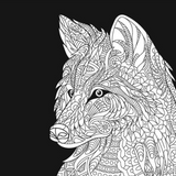 Happy Dogs Colouring Book