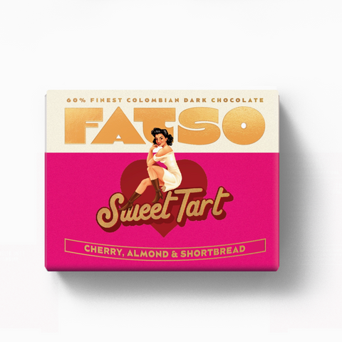 Fatso Mini Sweet Tart - Cherry, Almond and Shortbread