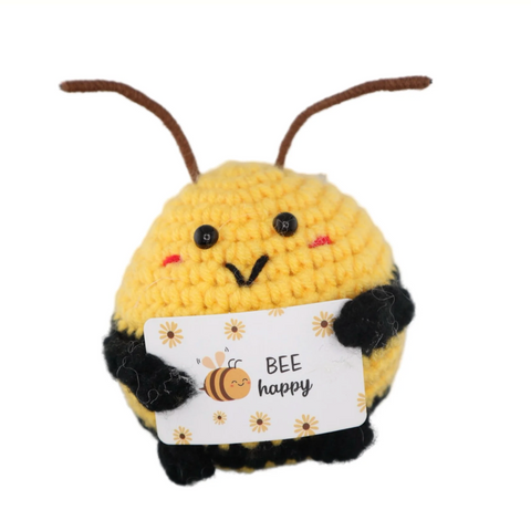 'Bee Happy' Crochet Bee
