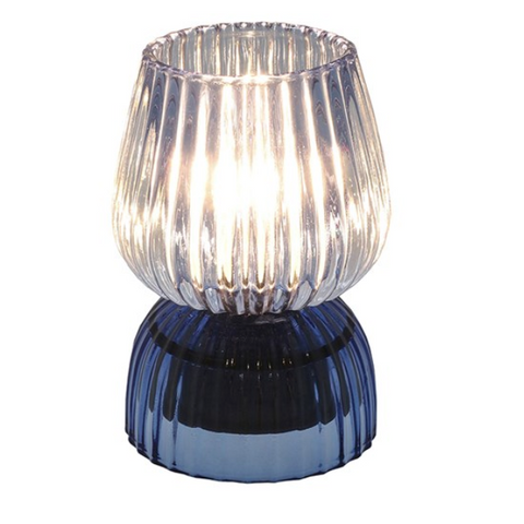 LED Ball Lamp Lines - Blue