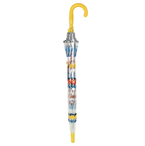 Children's Dog Print Clear Dome Umbrella
