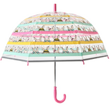 Children's Rabbit Print Dome Umbrella