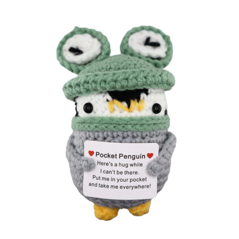 'Pocket Penguin' Crochet Penguin