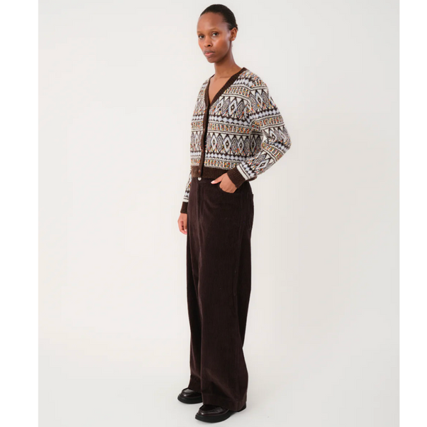 Lollys Laundry Floria Pants Dark Mokka