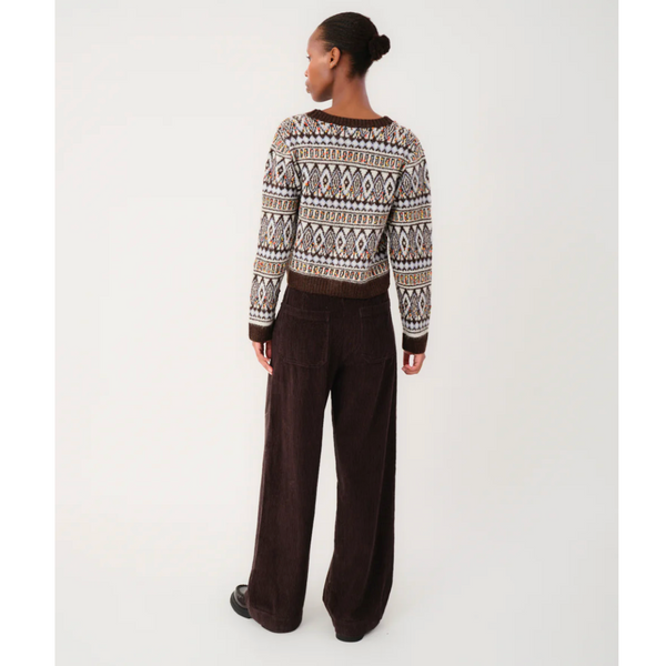 Lollys Laundry Floria Pants Dark Mokka