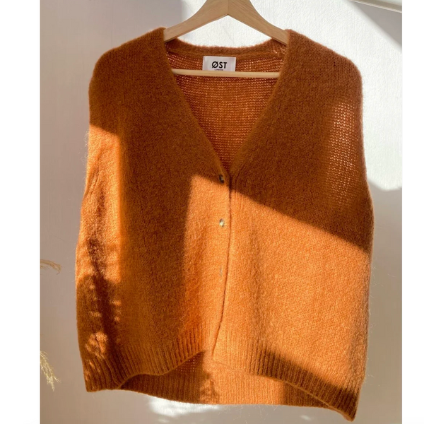OST London Erika Mohair Vest - Hazel
