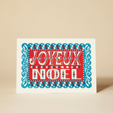 Joyeux Noel Christmas Card