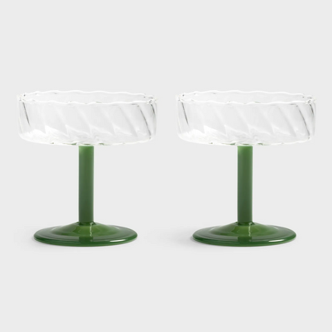 &Kevering - Coupe Twirl Dark Green