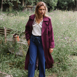 Nobody's Child Double Breasted Okasan Trench Coat