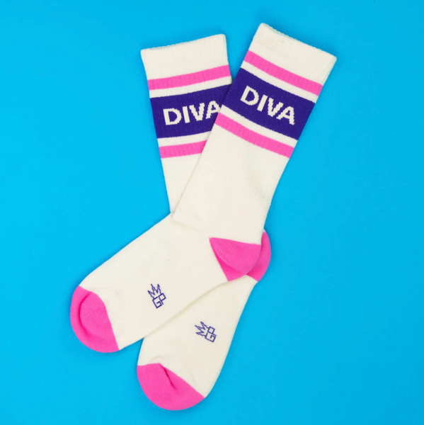 Gumball Poodle Diva Gym Crew Socks