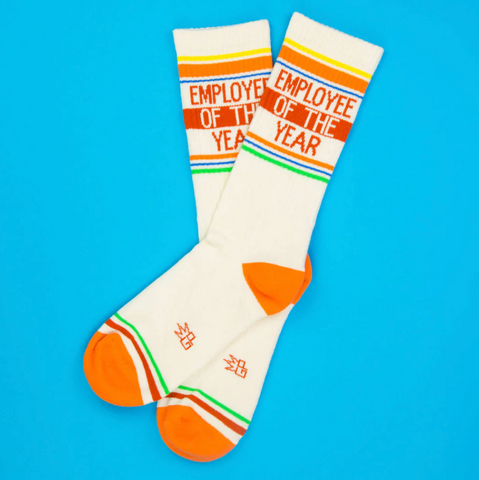 Gumball Poodle Employee Of The Year Gym Crew Socks