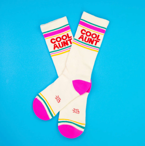 Gumball Poodle Cool Aunt Gym Crew Socks