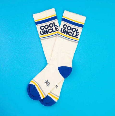 Gumball Poodle Cool Uncle Gym Crew Socks